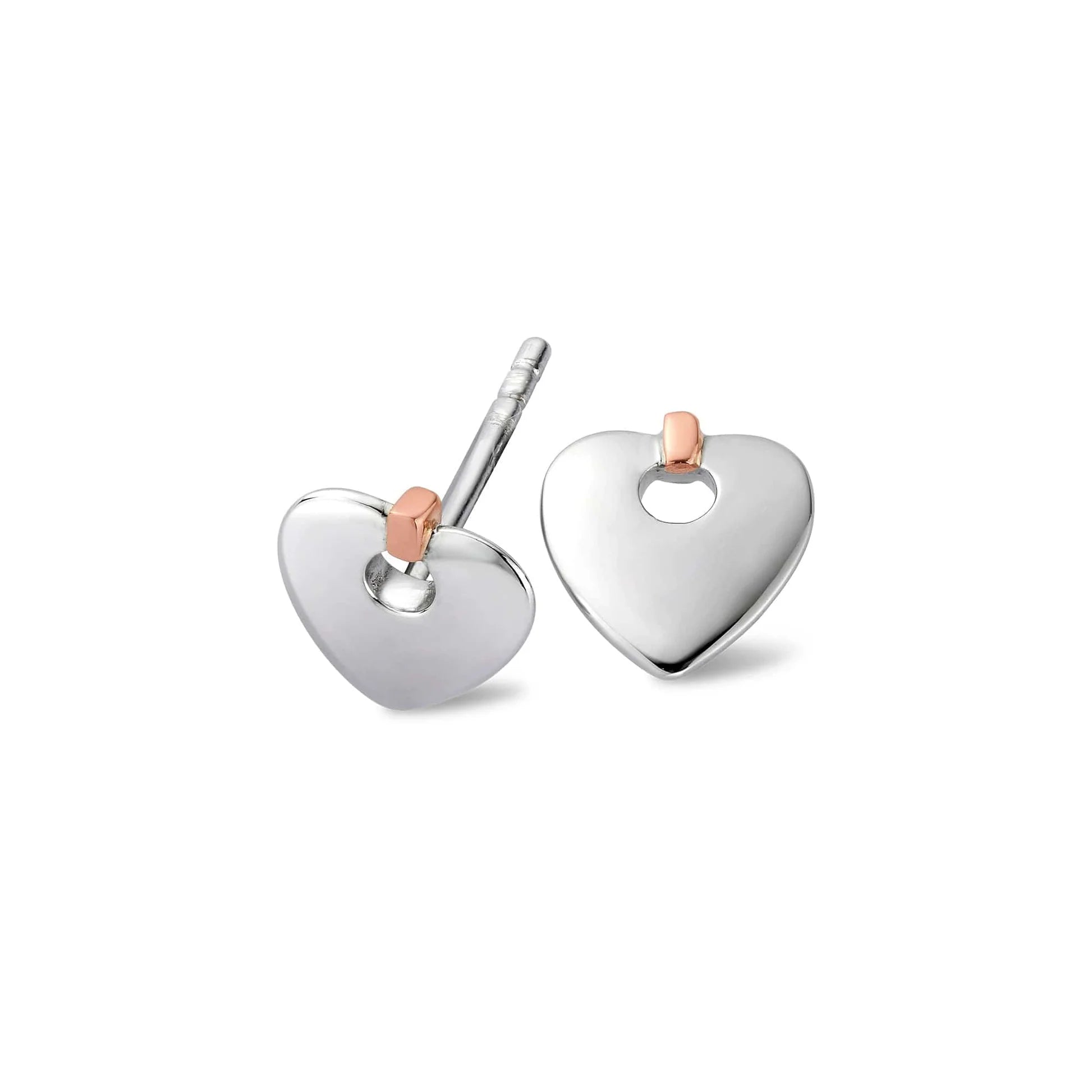 Clustdlysau Bridfa Arian Sterling Clogau® Cariad®