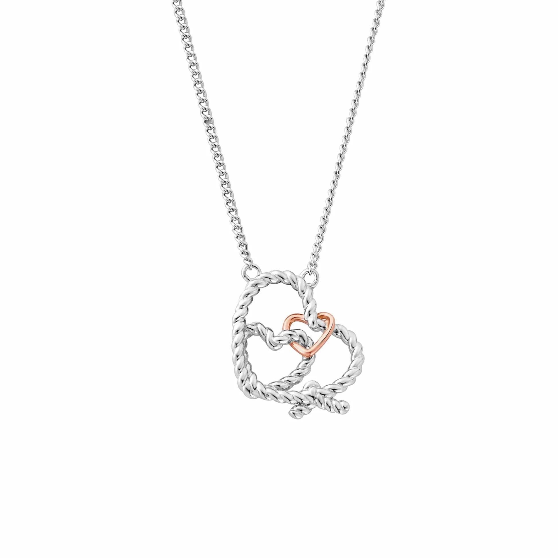 Mwclis Rhwymedig Arian Sterling Clogau® Am Byth yn Eich Un Chi