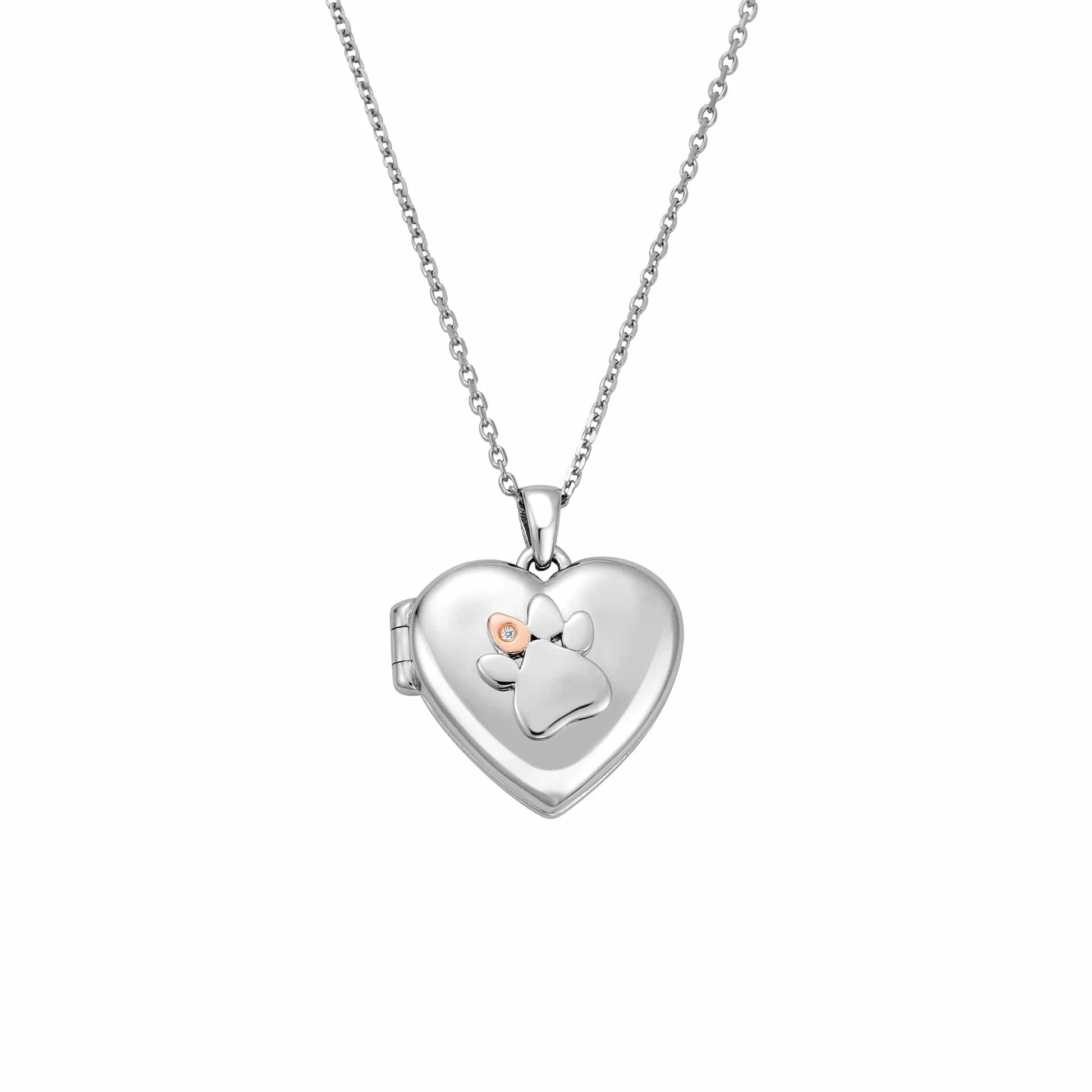 Loced Arian Sterling Printiau Paw Clogau® gyda Topas