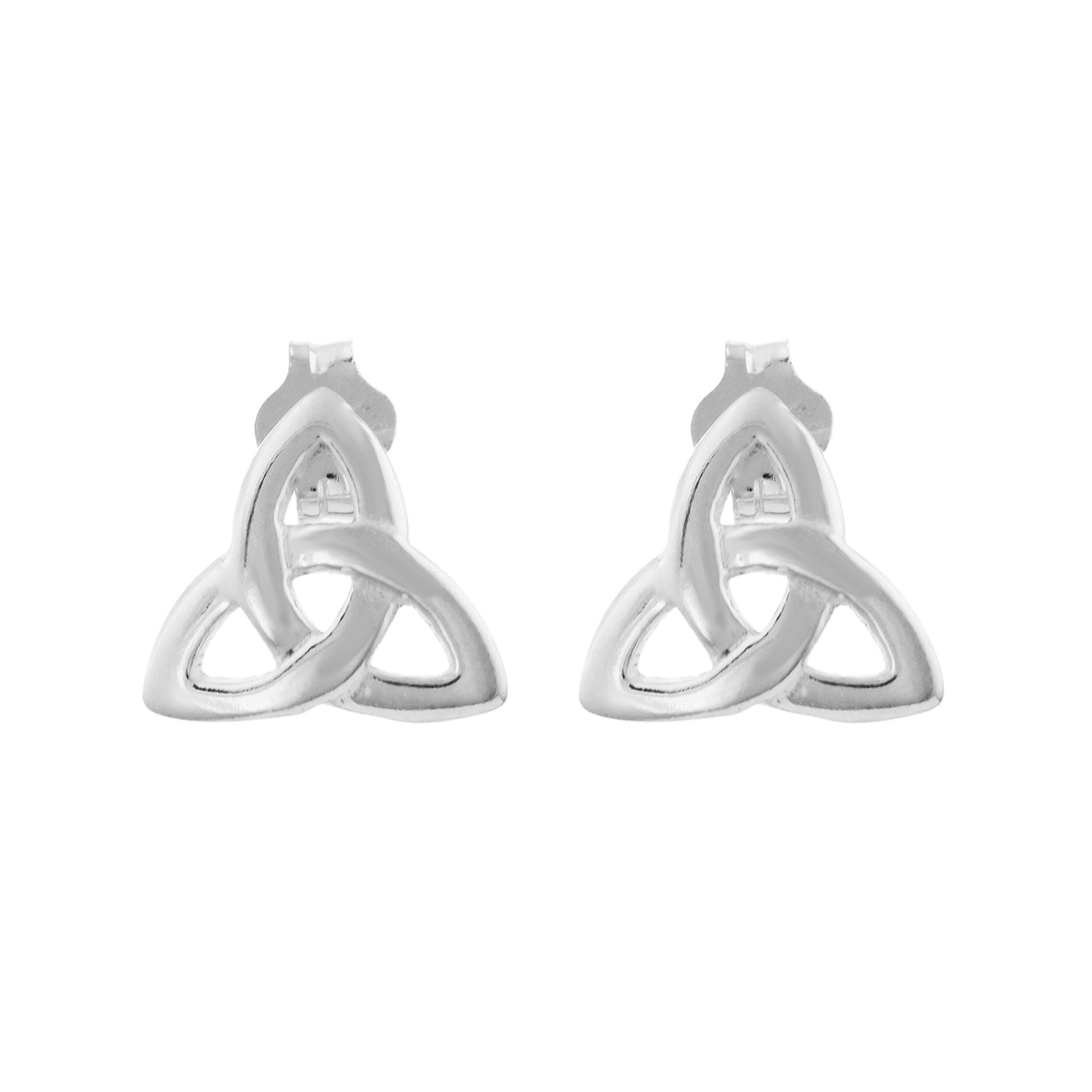 "Cwlwm Celtaidd" Celtic Knot Stud Earrings