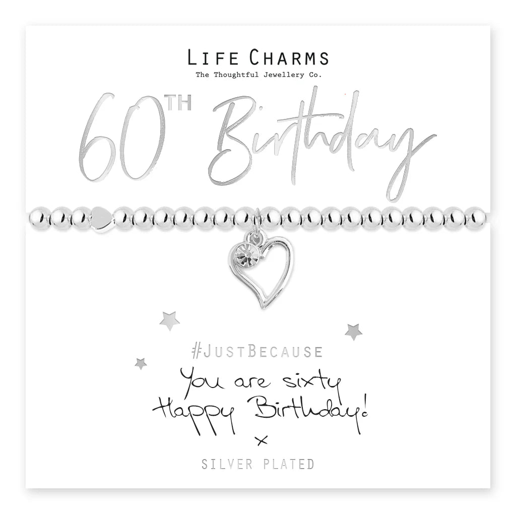 Breichled Calon Life Charms You Are 60