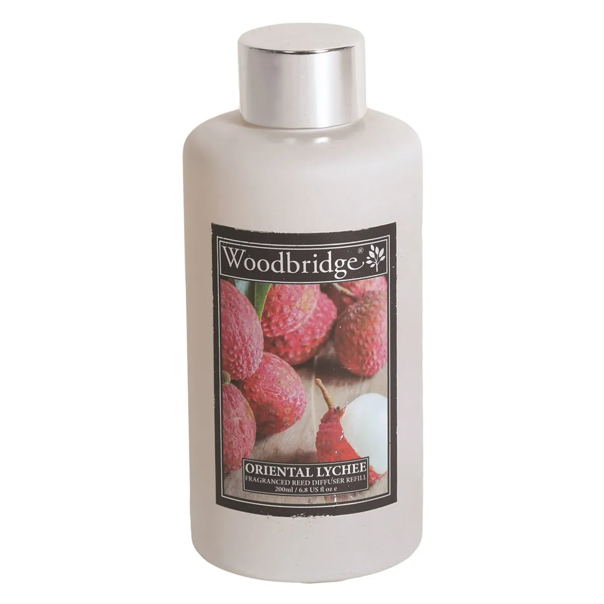 Ail-lenwi Olew Tryledwr Cyrs Woodbridge Lychee Oriental 200ml 