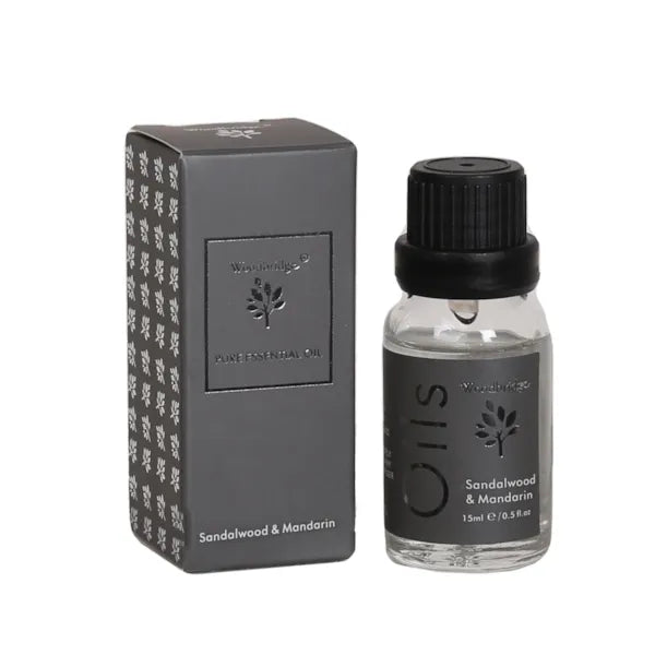Olew Hanfodol Pur Woodbridge Sandalwood a Mandarin 